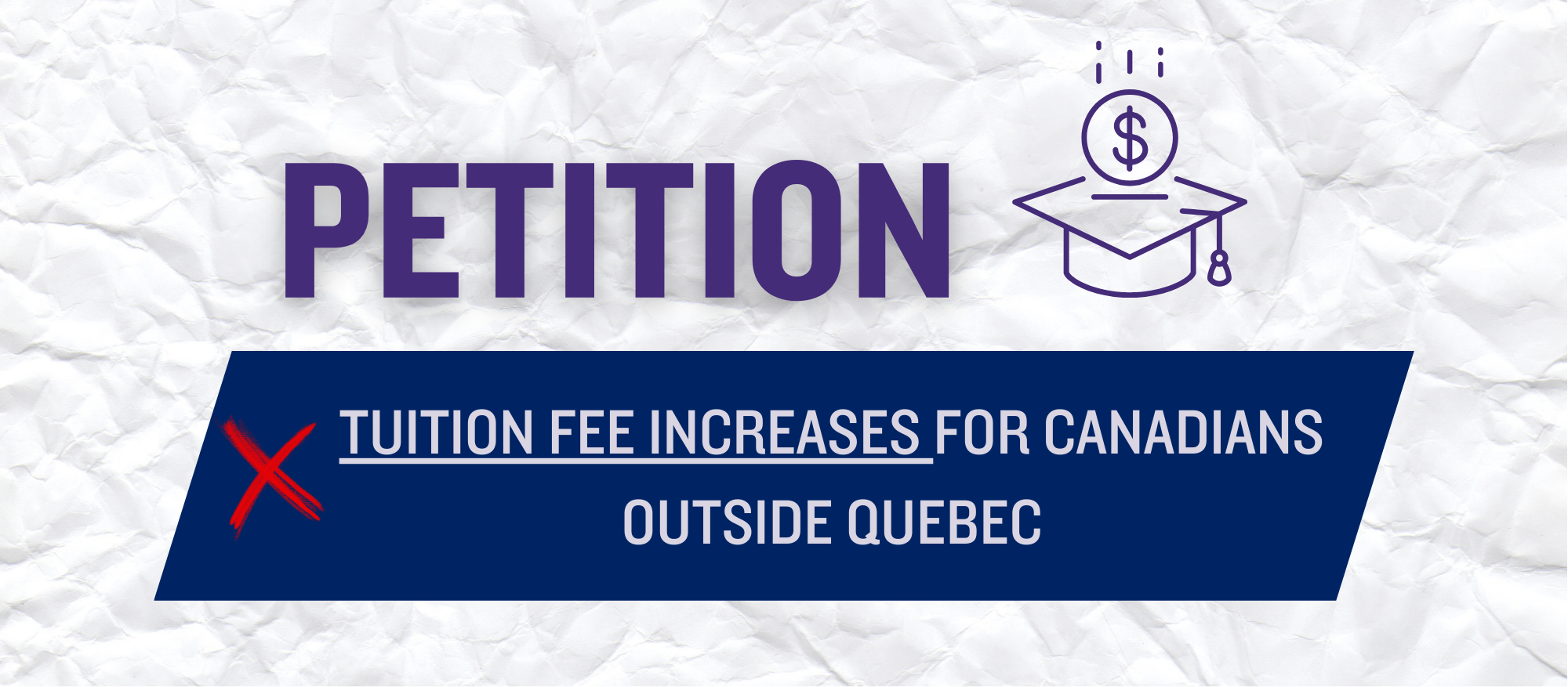 Tuition fee increases for Canadians outside Quebec