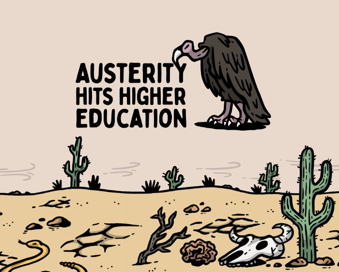 Austerity hits higher education