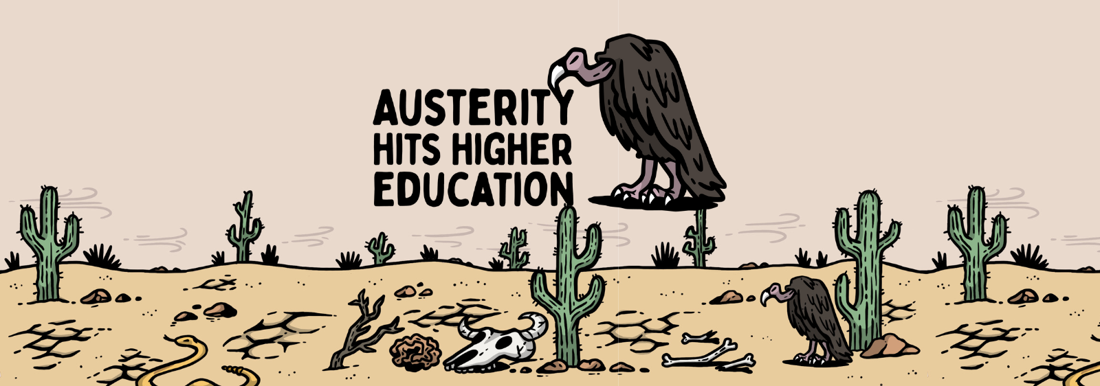 Austerity hits higher education