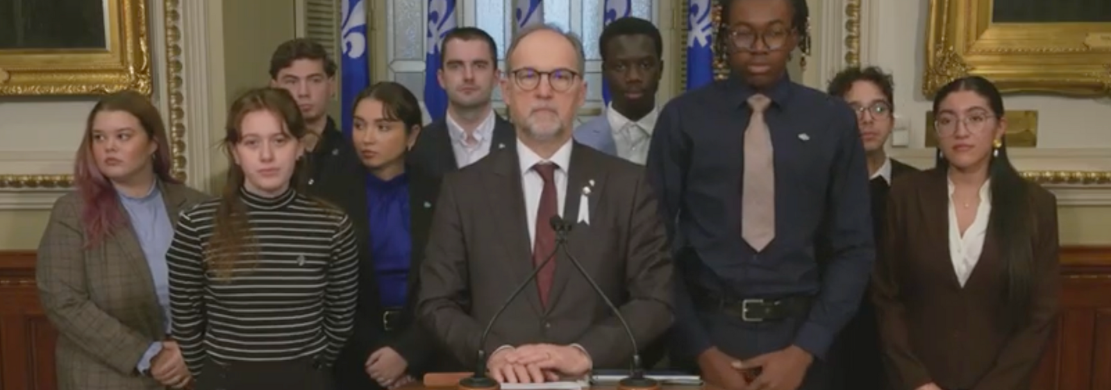  Point de presse - Contre l’abolition du PEQ